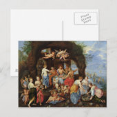 Het hoogtepunt van de Goden Briefkaart (Voorkant / Achterkant)