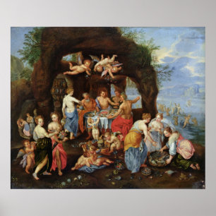 Het hoogtepunt van de Goden Poster