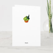 Het hoogtepunt van Halloween Cupcake van uiterst Kaart (Achterkant)