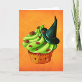Het hoogtepunt van Halloween Cupcake van uiterst Kaart (Voorkant)