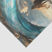 Het hoogwater17 tissuepapier (Detail)