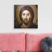 HET HOOGZIEK VAN JESUS SACRED ICON CANVAS AFDRUK (Insitu (Woonkamer))