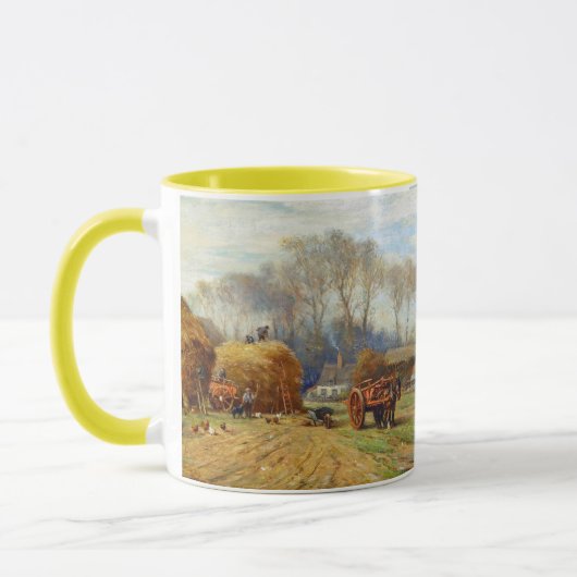 Het hooi binnenhalen William Kay Blacklock Farm Mok (Links)