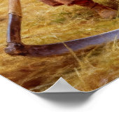 Het hooien  poster (Hoek)