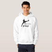 Het Hooping Life - Hoodie Man heeft Hoops? (Voorkant volledig)