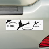 Het Hooping Life - Sticker heeft Hoops? (Op auto)
