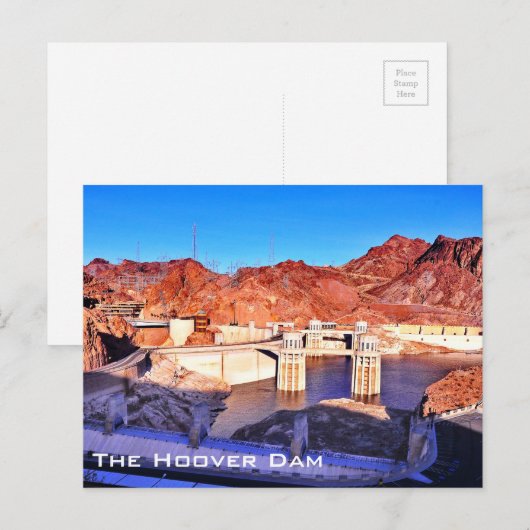 Het Hoover-Briefkaart Briefkaart (Voorkant / Achterkant)