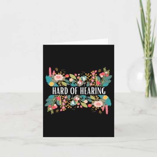 Het horen van alert en bewustzijn ontwerp voor dov kaart (Voorkant)