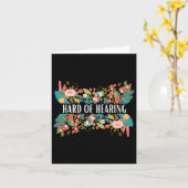 Het horen van alert en bewustzijn ontwerp voor dov kaart (Gele Bloem)