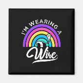 Het horen van ASL Fun Hearing Verminderd doof Bewu Magneet (Voorkant)