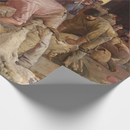 Het horen van de Rams (Australische kunst) (Tom Ro Cadeaupapier (Hoek)