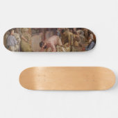 Het horen van de Rams (Australische kunst) (Tom Ro Persoonlijk Skateboard (Horizontaal)