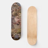 Het horen van de Rams (Australische kunst) (Tom Ro Persoonlijk Skateboard (Voorkant)