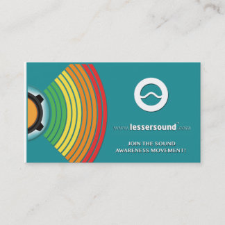 Het horen Verminderde identiteitskaart- kaarten vo Visitekaartje