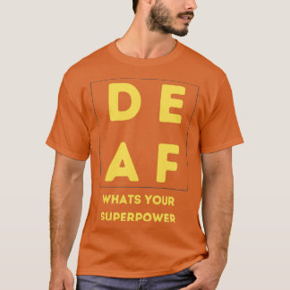 Het horen Verminderde Ontwerp van de Retro van de  T-shirt