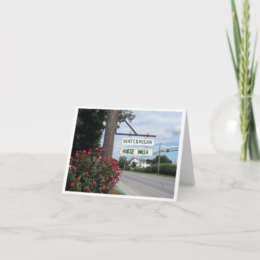 (Het horizontale) Teken van de Was van de Kaart (Voorkant)