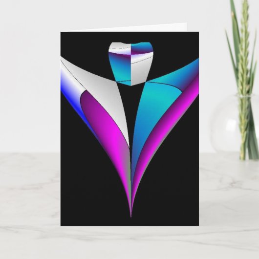 Het Horloge van engelen over u Kaart (Voorkant)