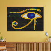 Het Horus Eye Canvas (Insitu (Woonkamer))