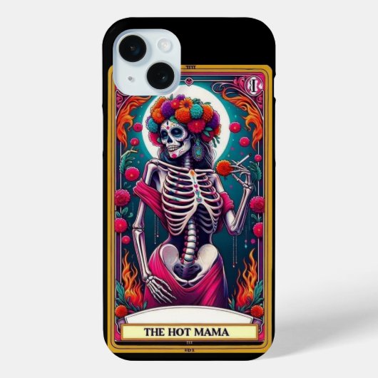 Het Hot Mama Tarot Kaart Collectie Case-Mate iPhone Case (Achterkant)