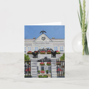 Het Hotel van Noir van L'Aigle: Fontainebleau Kaart