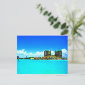 Het hotelstrand van Emerald Grande Destin Florida Briefkaart (Staand voorkant)