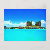 Het hotelstrand van Emerald Grande Destin Florida Briefkaart (Voorkant)