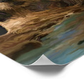 Het houden van de armen van moeder poster (Hoek)