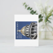 Het houden van de Democratische Partij democ… - Briefkaart (Staand voorkant)