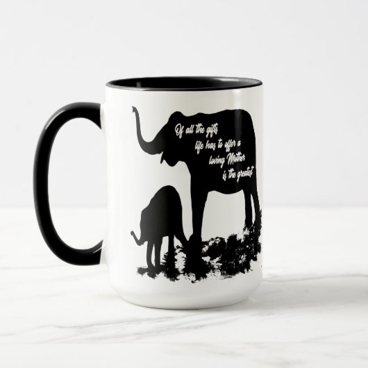 Het houden van de Elephants van het Citaat van de  Mok (Links)