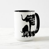 Het houden van de Elephants van het Citaat van de  Mok (Voorkant rechts)