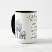 Het houden van de Elephants van het Citaat van de  Mok (Voorkant links)