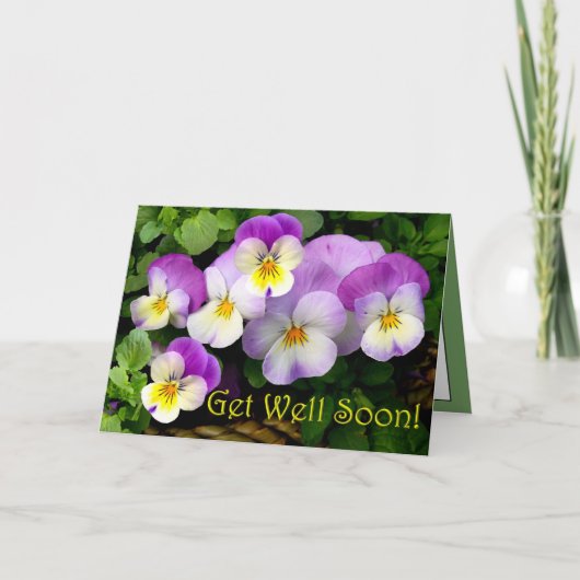 Het HOUDEN van de GEDACHTEN ~ worden goed spoedig! Kaart (Voorkant)