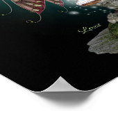 Het houden van de vleugels poster (Hoek)