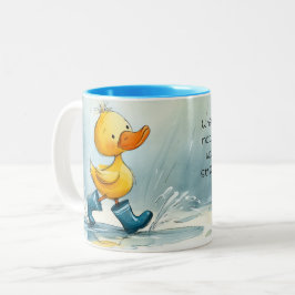 Het houden van de Webbed Feet Dry Two-Tone Mok