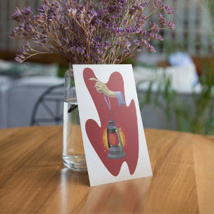 Het houden van een Lantaar Kaart