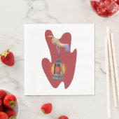 Het houden van een Lantaar Servet (Insitu)