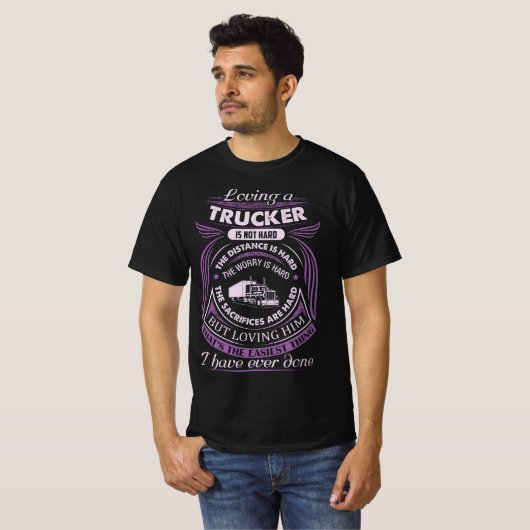 Het houden van een Teller is niet Hard T-shirt (Voorkant volledig)