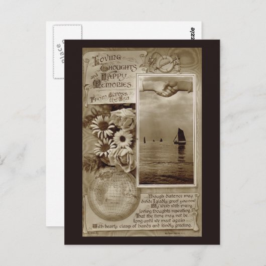 Het houden van Gedachten Briefkaart (Voorkant / Achterkant)