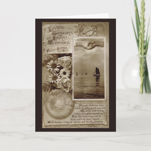 Het houden van Gedachten Kaart (Voorkant)