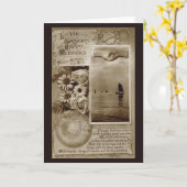 Het houden van Gedachten Kaart (Gele Bloem)