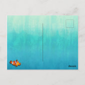 Het houden van gekloonde vis in de Zee Briefkaart (Achterkant)