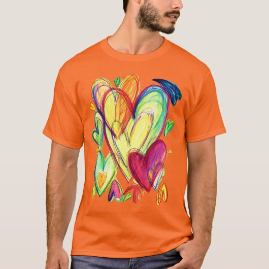 Het houden van het Gehoorvermogen Inspirerend Kuns T-shirt (Voorkant)