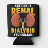 Het houden van het nierdialyse technicus niergroep blikjeskoeler (Achterkant)