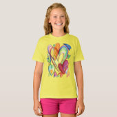 Het houden van het Woorden Kunst Douane Shirt (Voorkant volledig)
