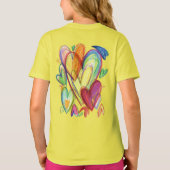 Het houden van het Woorden Kunst Douane Shirt (Achterkant)