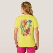 Het houden van het Woorden Kunst Douane Shirt (Achterkant volledig)