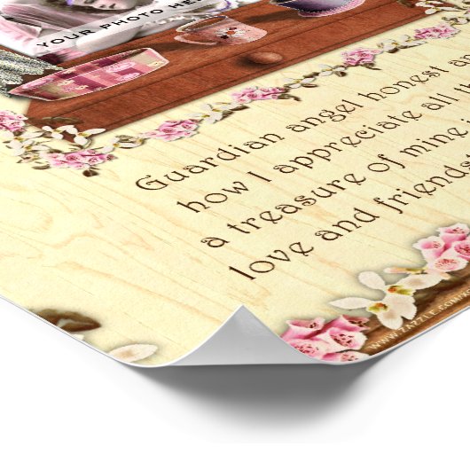 Het houden van Moeder 8x10 Persoonlijke Foto Lijst Poster (Hoek)