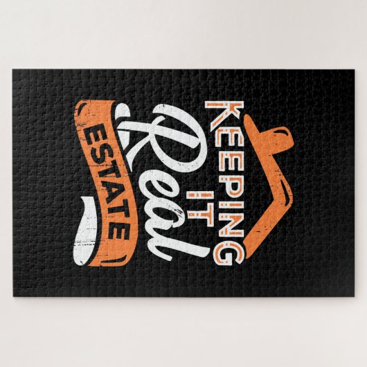 Het houden van onroerend goed legpuzzel (Horizontaal)