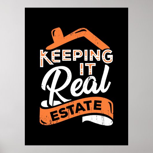 Het houden van onroerend goed poster (Voorkant)