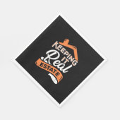 Het houden van onroerend goed servet (Hoek)